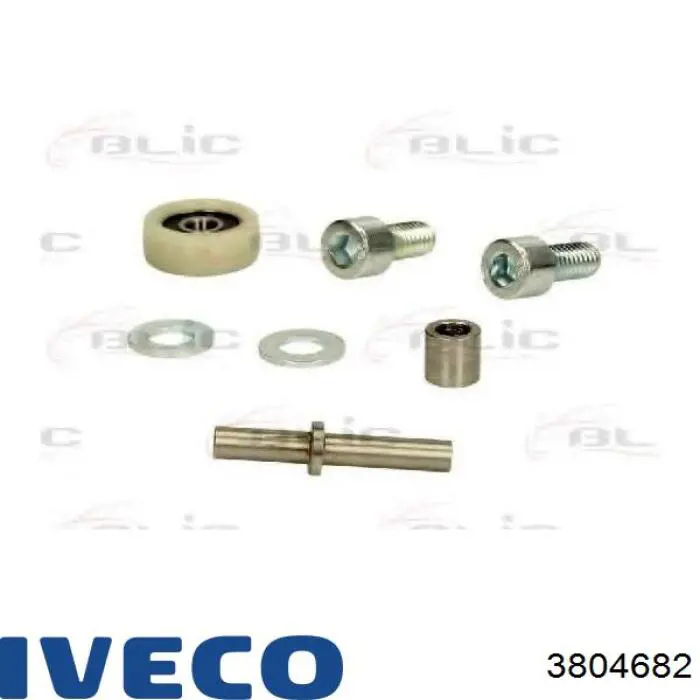 3804682 Iveco Rolo direito inferior da porta lateral (deslizante)
