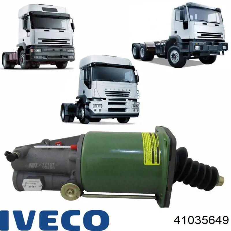 Reforçador de embraiagem Reforçador Hidráulico Pneumático VG3287 Knorr-bremse