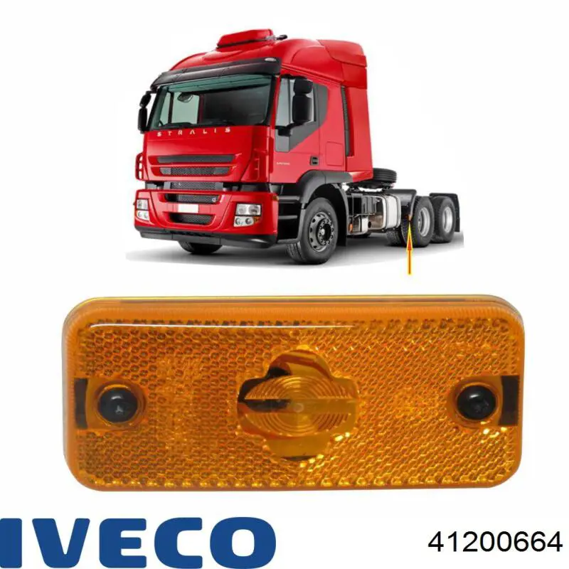 Compre 41200664 Iveco Posição lateral (furgão)