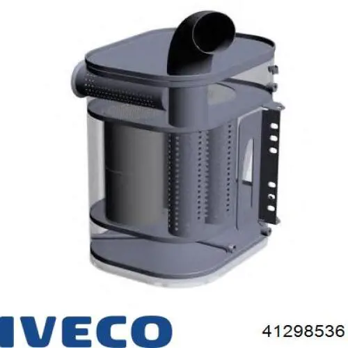 Silenciador, parte central e traseira Iveco 41298536 preço, a partir de 1456,80 USD