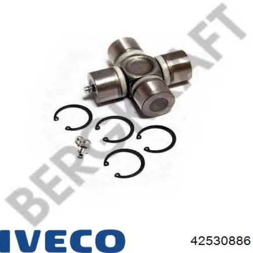 Compre 42530886 Iveco Cruzeta da junta universal traseira