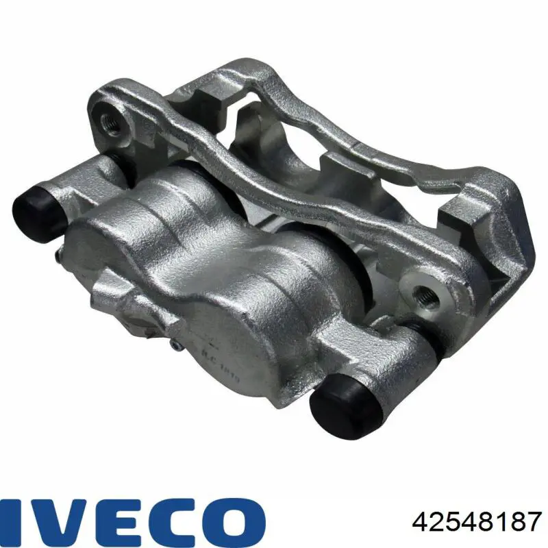 Suporte do freio traseiro esquerdo 42548187 Iveco