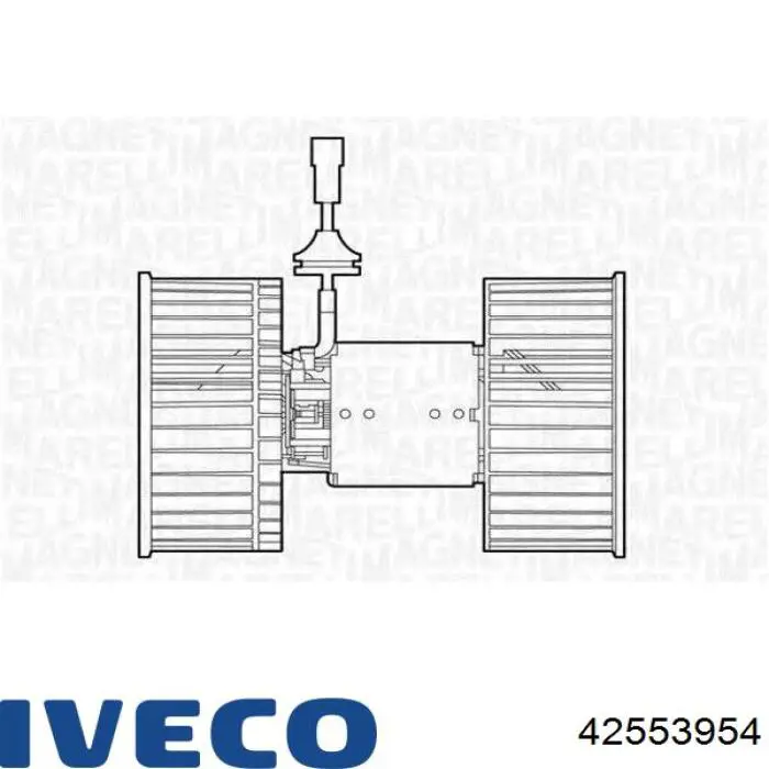 Motor de ventilador de forno (de aquecedor de salão) Iveco 42553954 preço, a partir de 83,34 USD