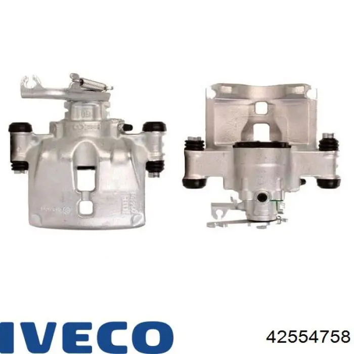 Compre 42554758 Iveco Suporte do freio traseiro esquerdo
