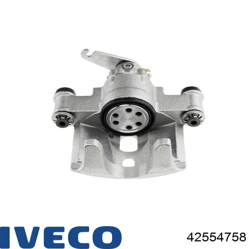 Suporte do freio traseiro esquerdo 42554758 Iveco
