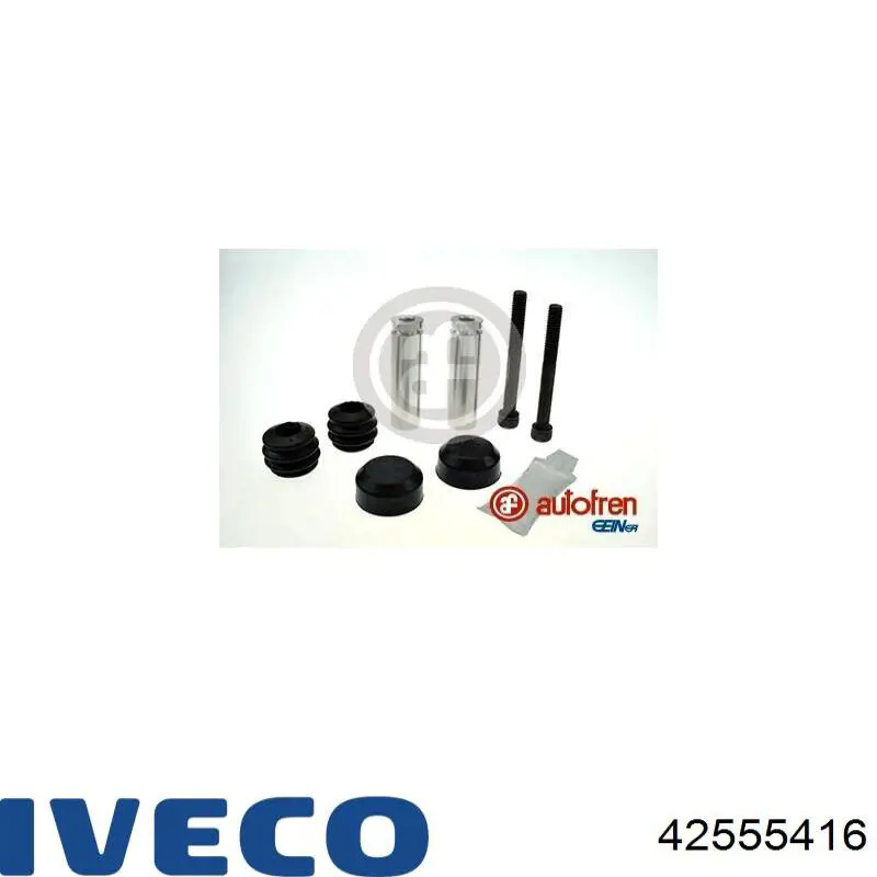 42555416 Iveco Kit de reparação de suporte do freio dianteiro