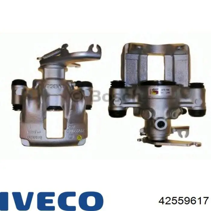 Suporte do freio traseiro esquerdo Iveco 42559617