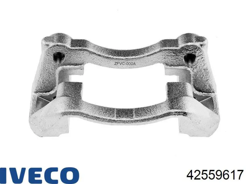 42559617 Iveco Suporte do freio traseiro esquerdo
