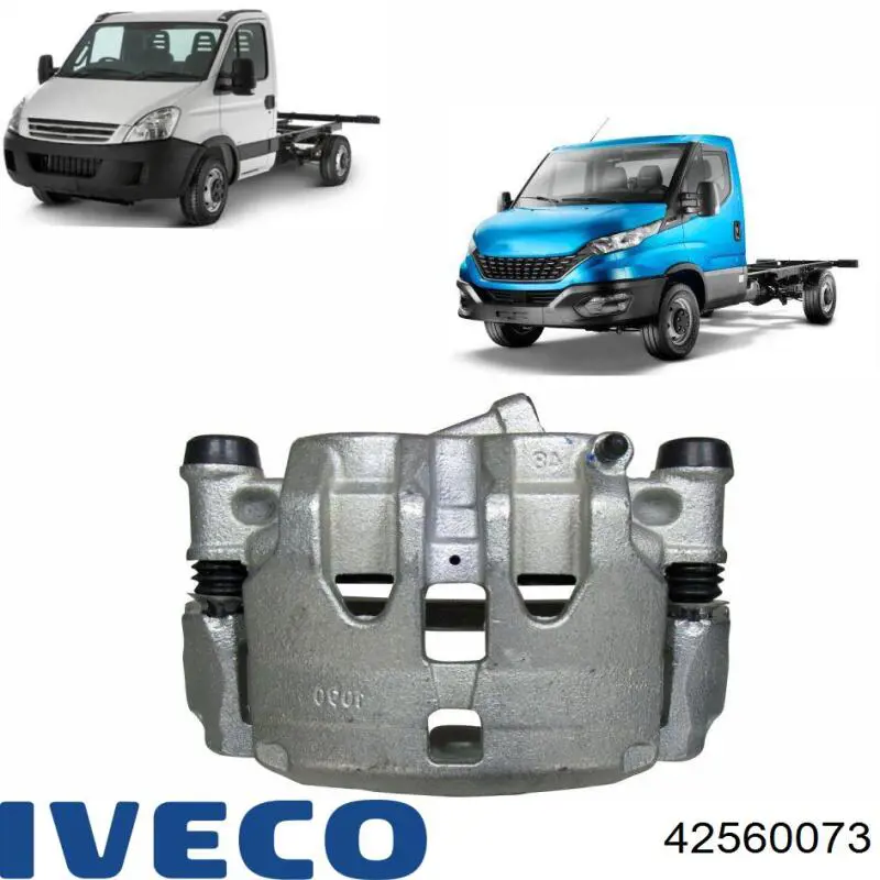 Suporte do freio dianteiro direito Iveco 42560073 preço, a partir de 130,25 USD