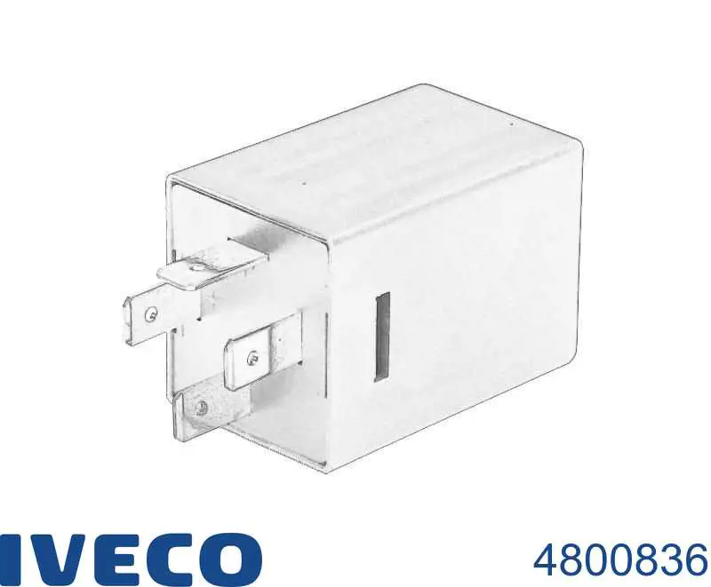4800836 Iveco Relê de pisca-pisca