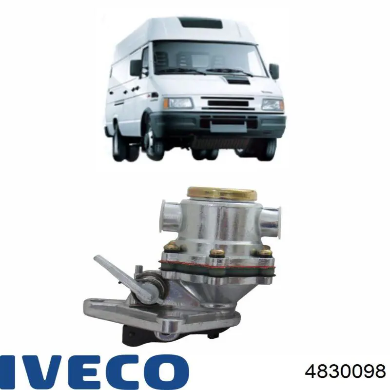 Bomba de combustível de bombeio manual Iveco 4830098 preço, a partir de 72,39 USD