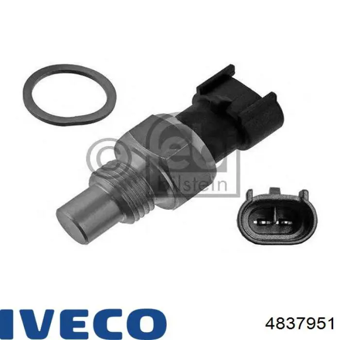 4837951 Iveco Sensor de temperatura do fluido de esfriamento