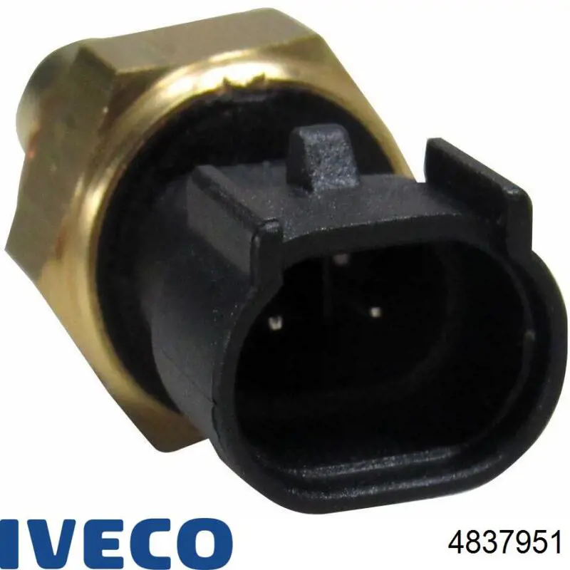 Sensor de temperatura do fluido de esfriamento 4837951 Iveco