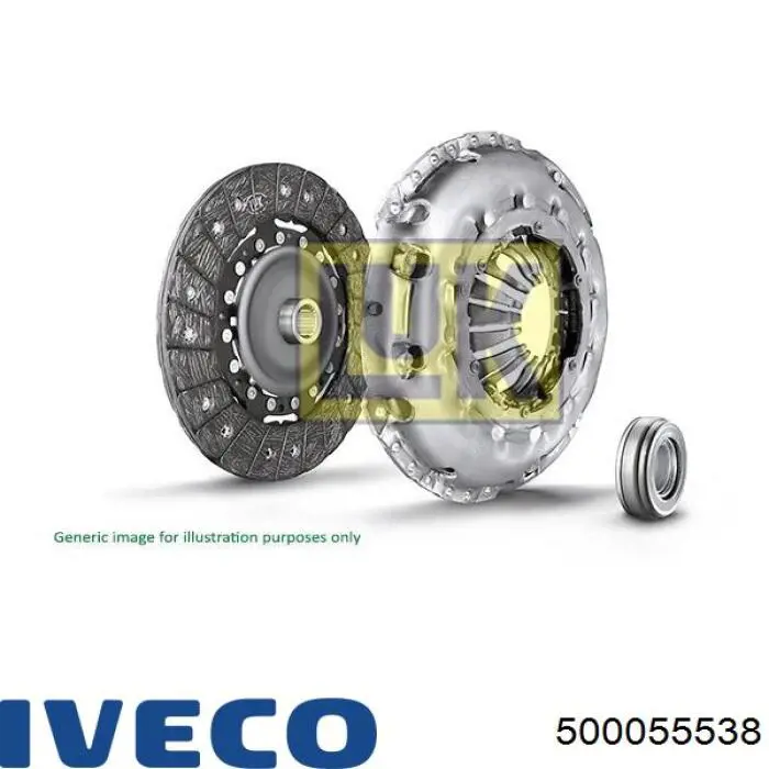 500054879 Iveco Kit de embraiagem (3 peças)