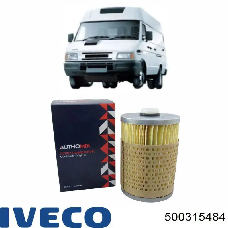 500315484 Iveco Filtro de combustível