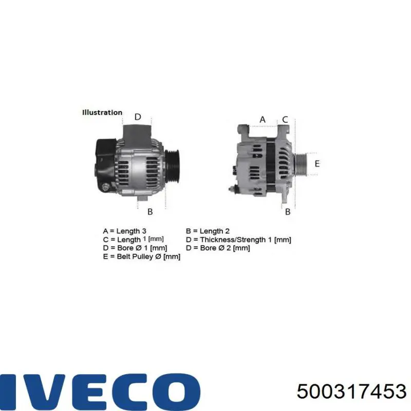  Iveco 500317453 preço, a partir de 74,75 USD