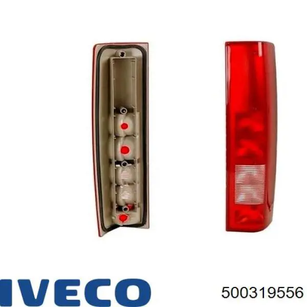 Lanterna traseira esquerda Iveco 500319556 preço, a partir de 117,39 USD