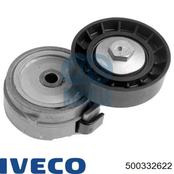 Rolo de reguladora de tensão da correia de transmissão 500332622 Iveco