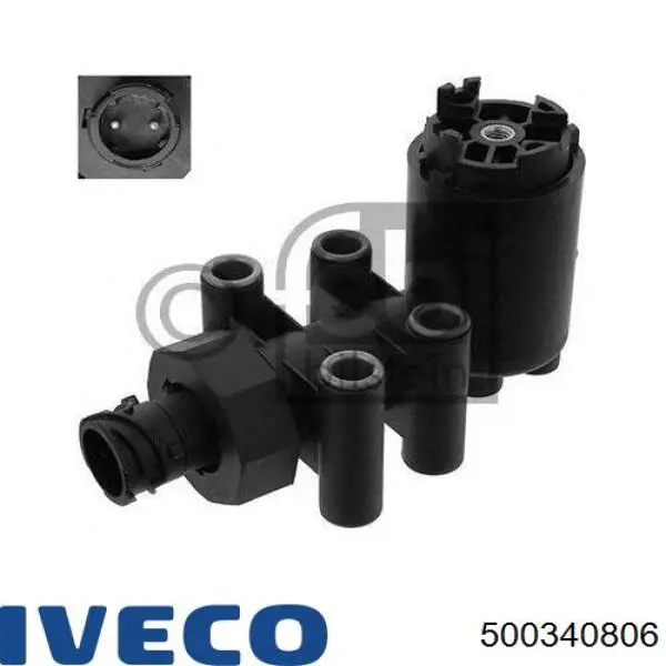 Sensor traseiro do nível de posição de carroçaria 500340806 Iveco
