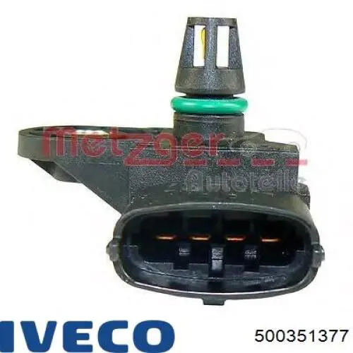 Sensor de pressão no coletor de admissão, MAP 500351377 Iveco