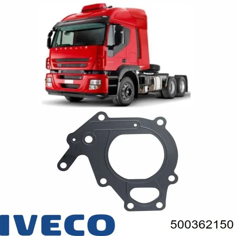 500362150 Iveco Vedante de caixa do termostato