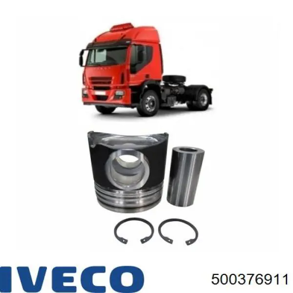 Compre 500376911 Iveco Mola de parafuso de fixação de tubo coletor