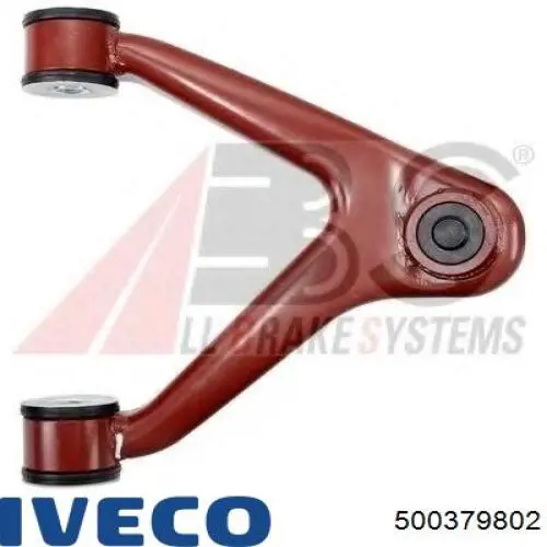 Braço oscilante superior direito de suspensão dianteira 500379802 Iveco