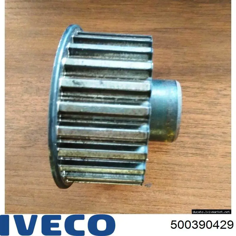 Compre 500390429 Iveco Engrenagem de cadeia da roda dentada de acionamento de cambota de motor