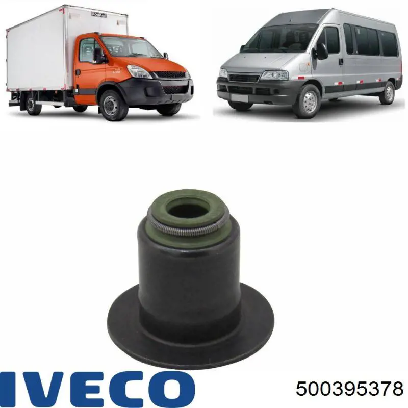 Bucim de válvula (coletor de óleo), admissão/escape 500395378 Iveco