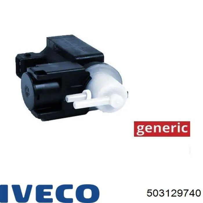 503129740 Iveco Válvula de regulação de pressão (válvula de redução da Bomba de Combustível de Pressão Alta) Common-Rail-System