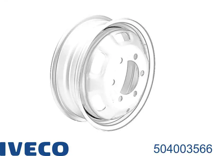 504003566 Iveco Discos de roda de aço (estampados)