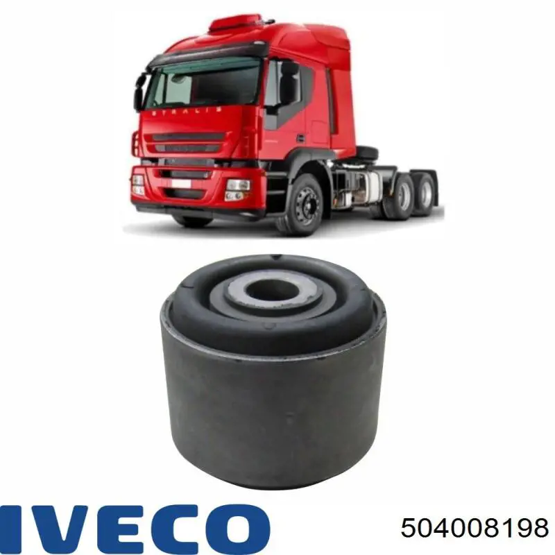 Compre 504008198 Iveco Bloco silencioso de cabina