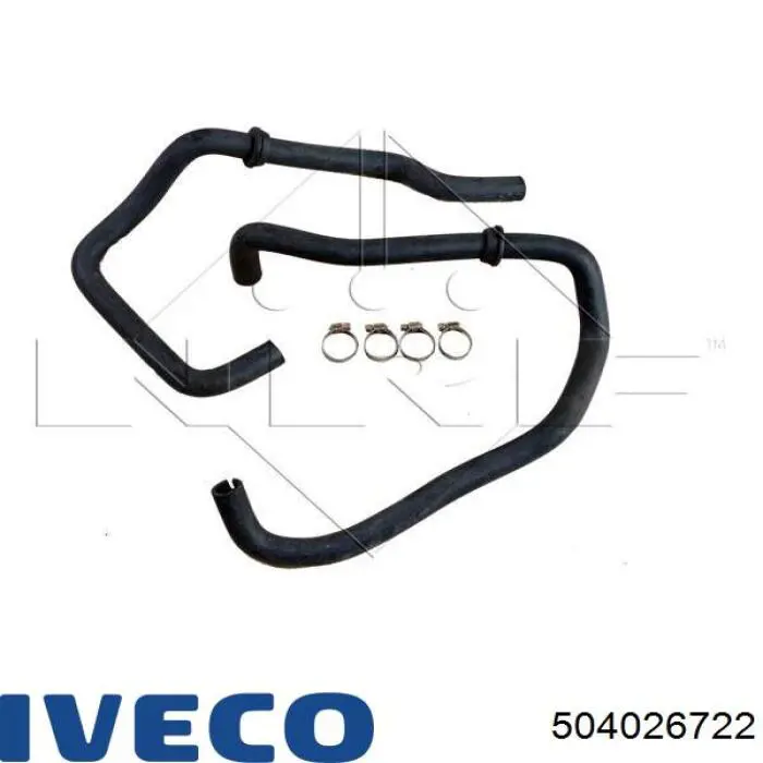 Compre 504026722 Iveco Radiador de forno (de aquecedor)