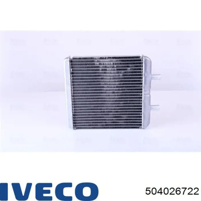 Radiador de forno (de aquecedor) 504026722 Iveco