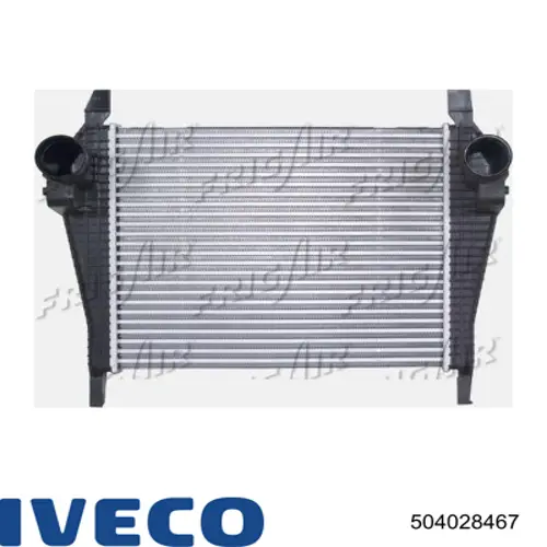 504028467 Iveco Radiador de intercooler