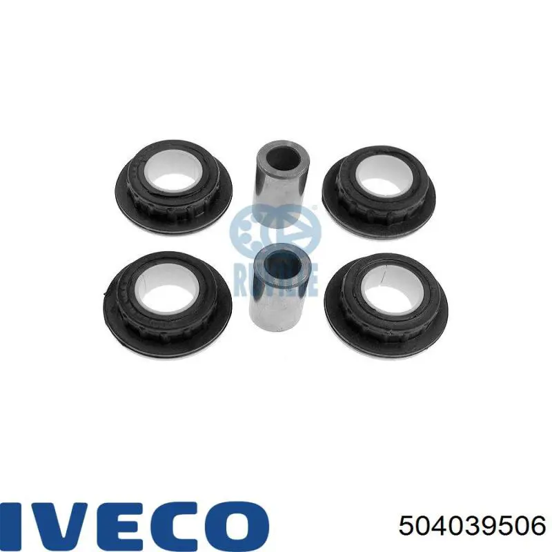 Compre 504039506 Iveco Bloco silencioso dianteiro do braço oscilante inferior