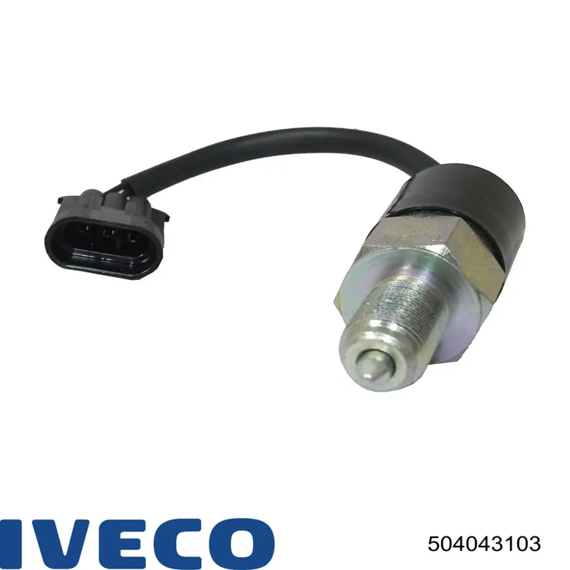 Compre 504043103 Iveco Sensor de indicador da lâmpada de caixa de transferência de bloqueio de diferencial