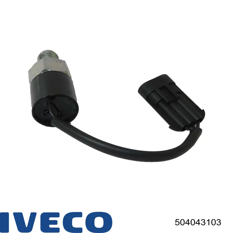 Sensor de indicador da lâmpada de caixa de transferência de bloqueio de diferencial Iveco 504043103
