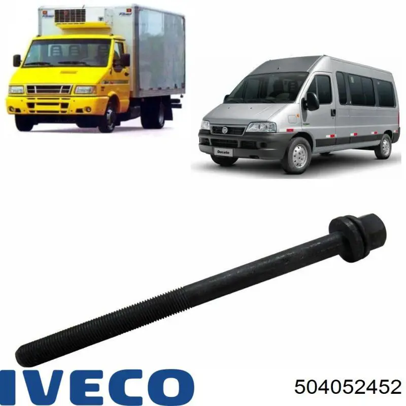 504052452 Iveco Vedante de tampa de válvulas de motor