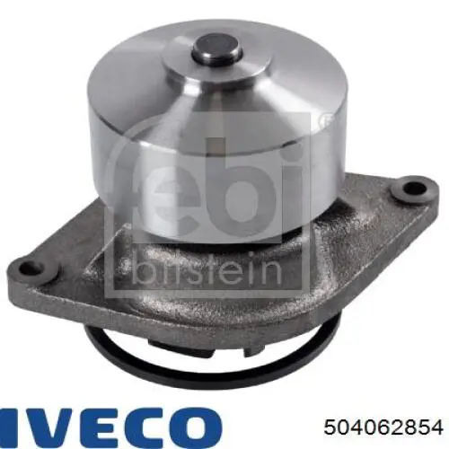 504062854 Iveco Bomba de água (bomba) de esfriamento