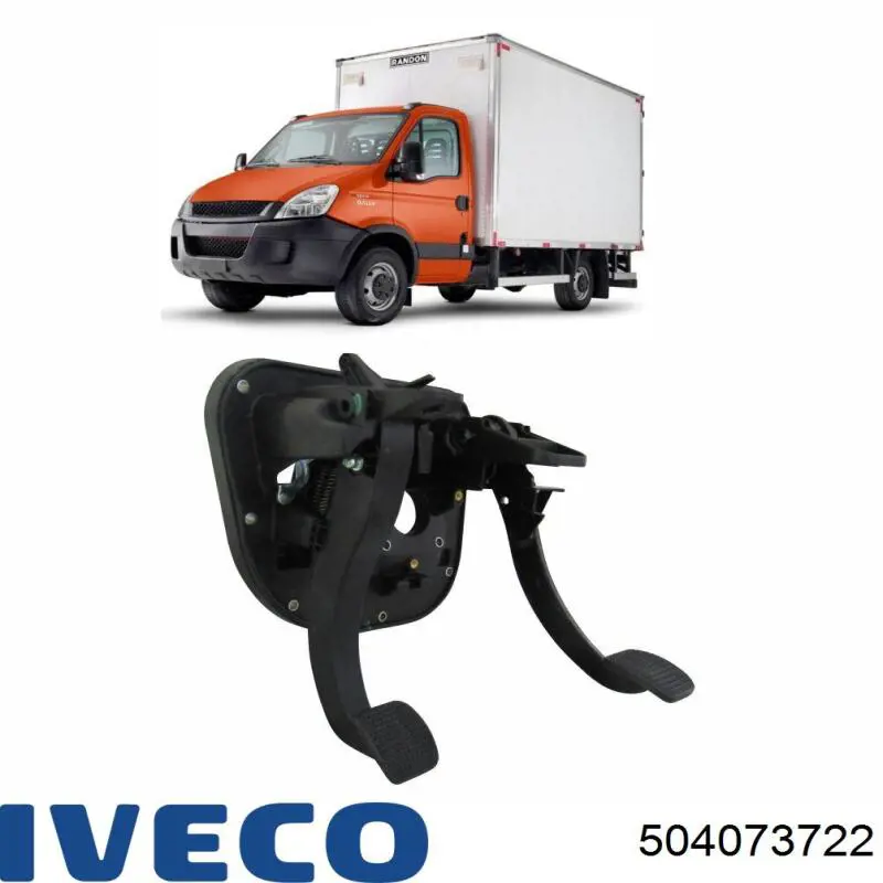 Compre 504073722 Iveco Tanque de bomba da Direção hidrâulica assistida