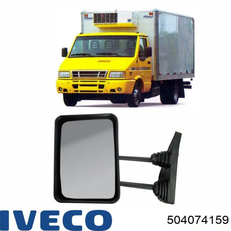 Coxim de transmissão (suporte da caixa de mudança) 504074159 Iveco