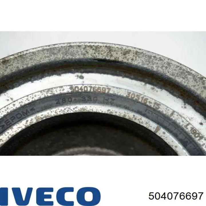 Polia de cambota 504076697 Iveco