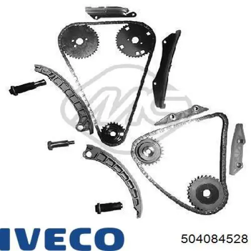Amortecedor de cadeia do mecanismo de distribuição de gás, kit Iveco 5802009618 preço, a partir de 92,31 USD