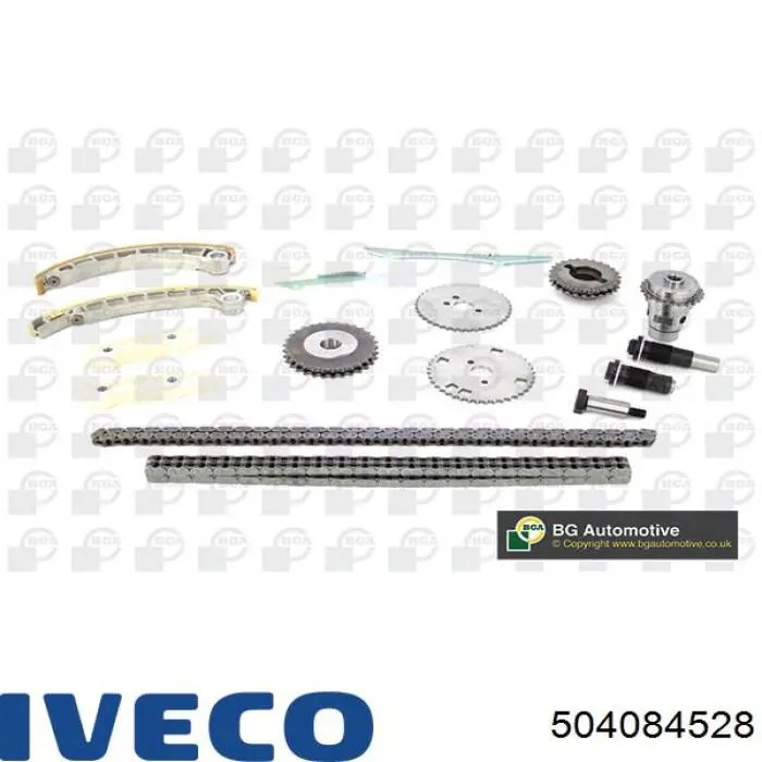 504084528 Iveco Amortecedor de cadeia do mecanismo de distribuição de gás, kit