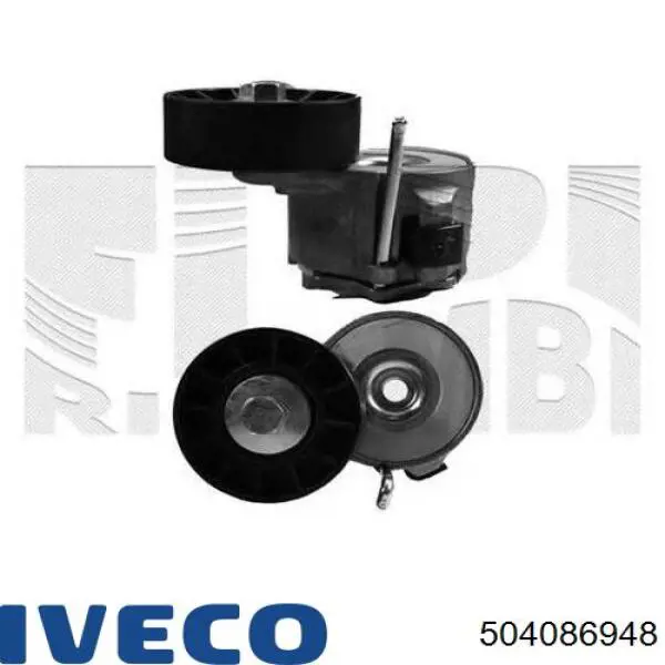 504086948 Iveco Reguladora de tensão da correia de transmissão