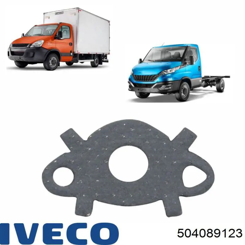 Compre 504089123 Iveco Vedante do radiador de óleo