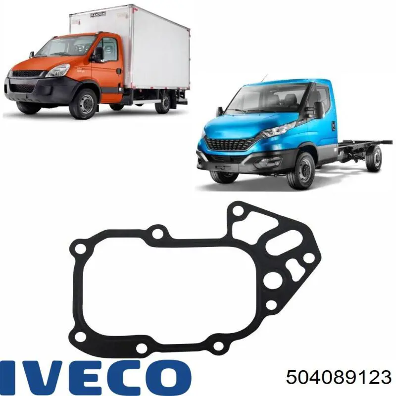 504089123 Iveco Vedante do radiador de óleo