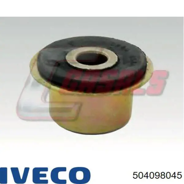 Compre 504098045 Iveco Bloco silencioso (bucha) da suspensão de lâminas dianteira