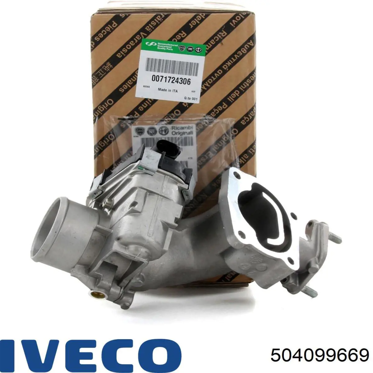 Válvula de borboleta montada 504099669 Iveco